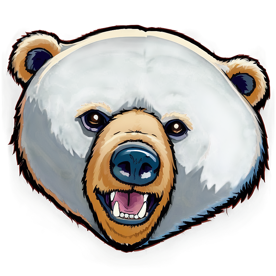 Sketched Bear Drawing Png Mhr PNG