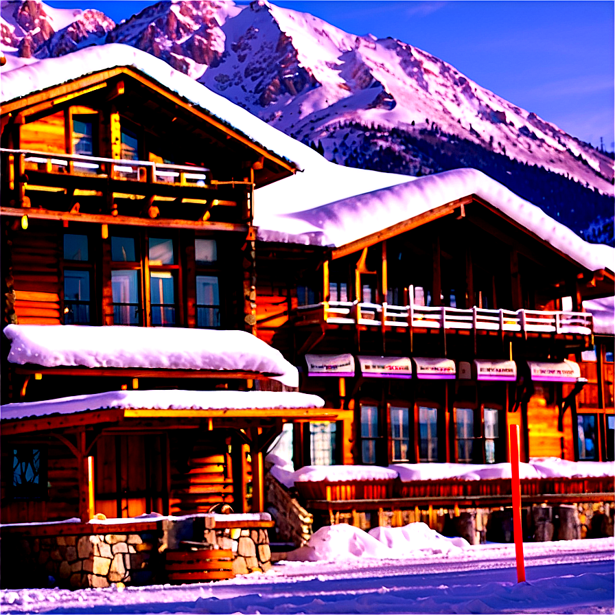 Ski Lodge Png Xnl6 PNG