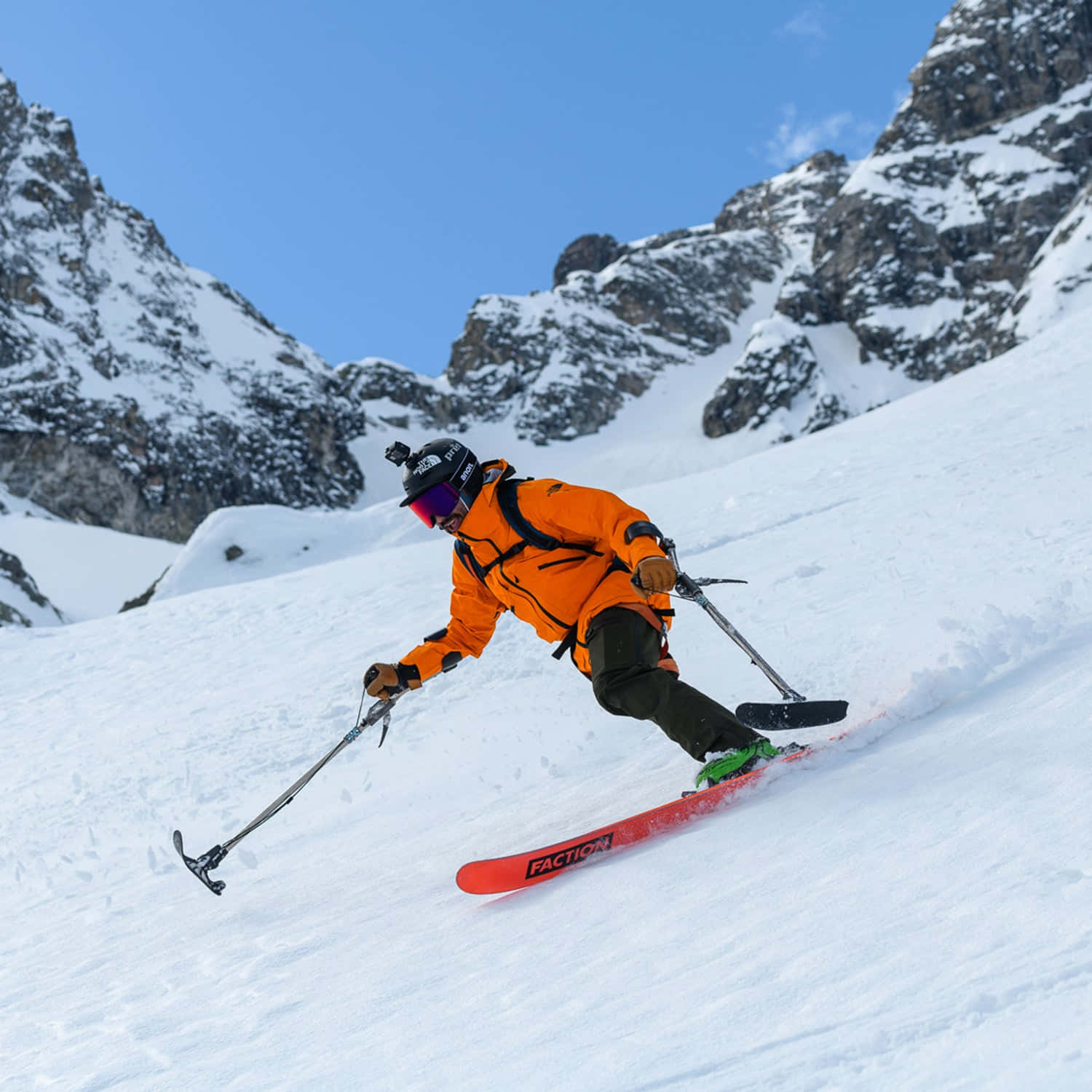 Frigörditt Adrenalinpåslag Med En Skidresa