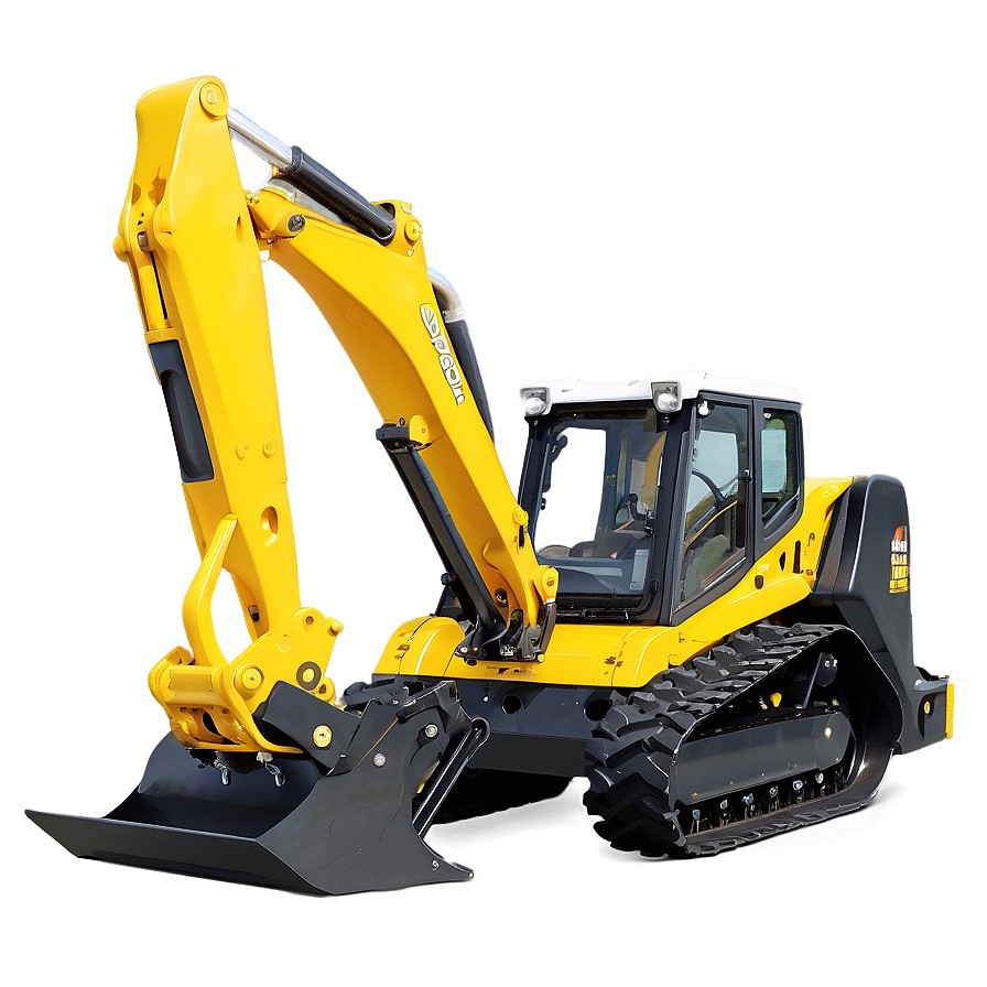 Skid Steer Backhoe Png Use1 PNG