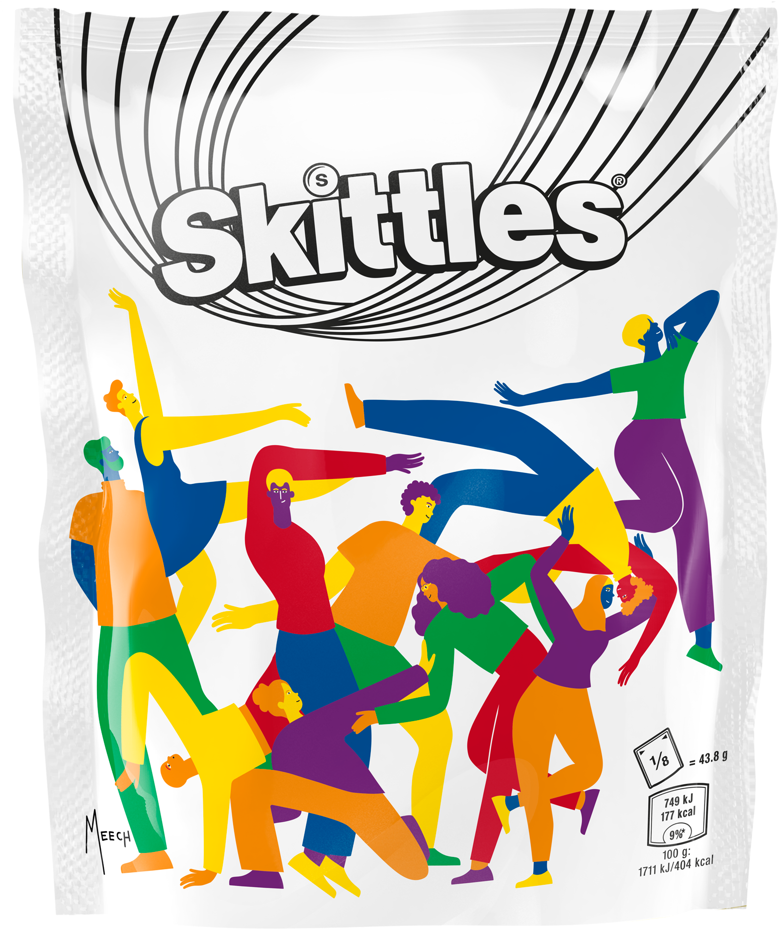 Skittles Package Artwork PNG