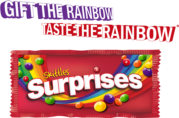 Skittles Surprises Package Ad PNG