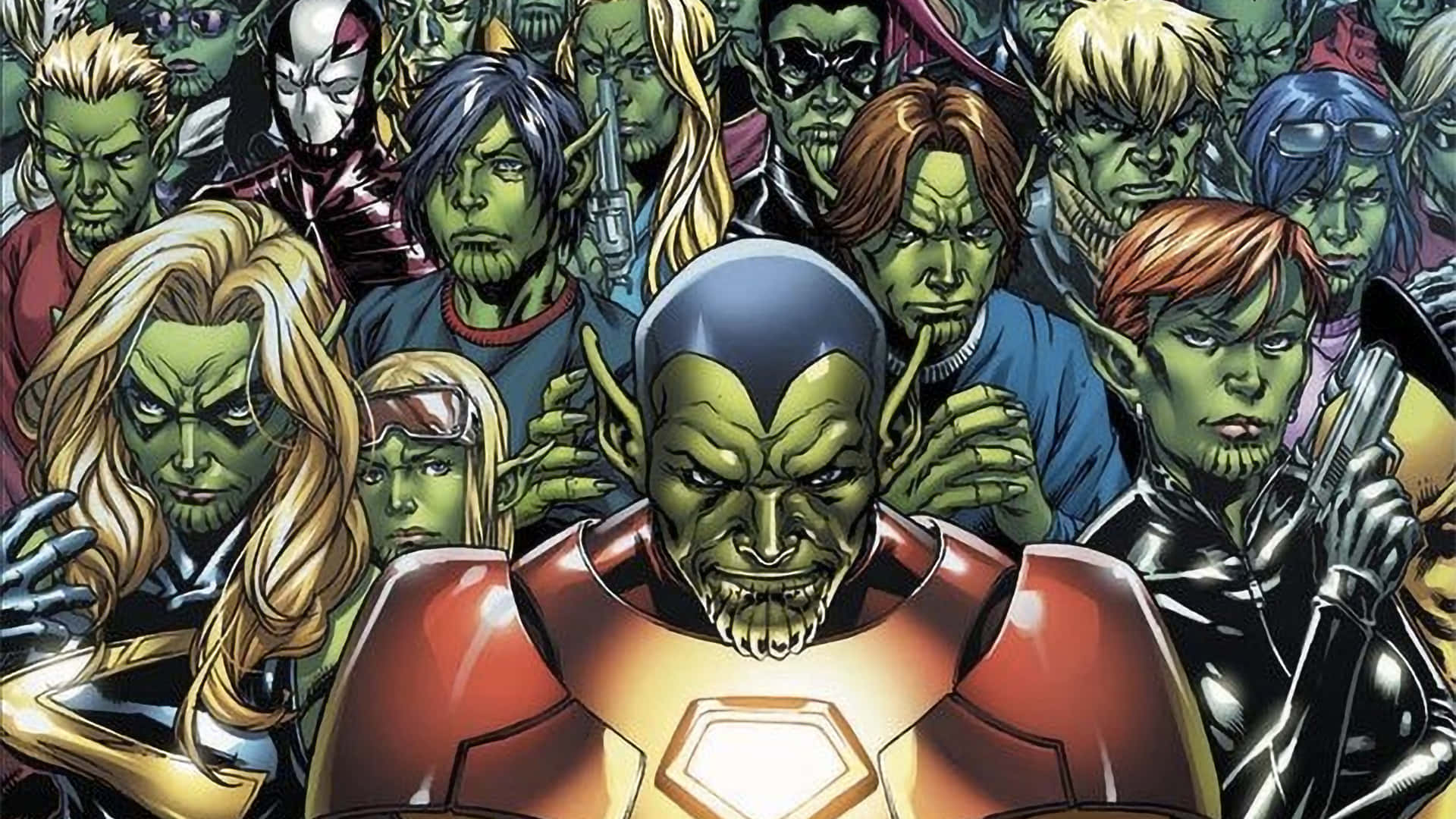 Marvelous Skrulls Wallpaper