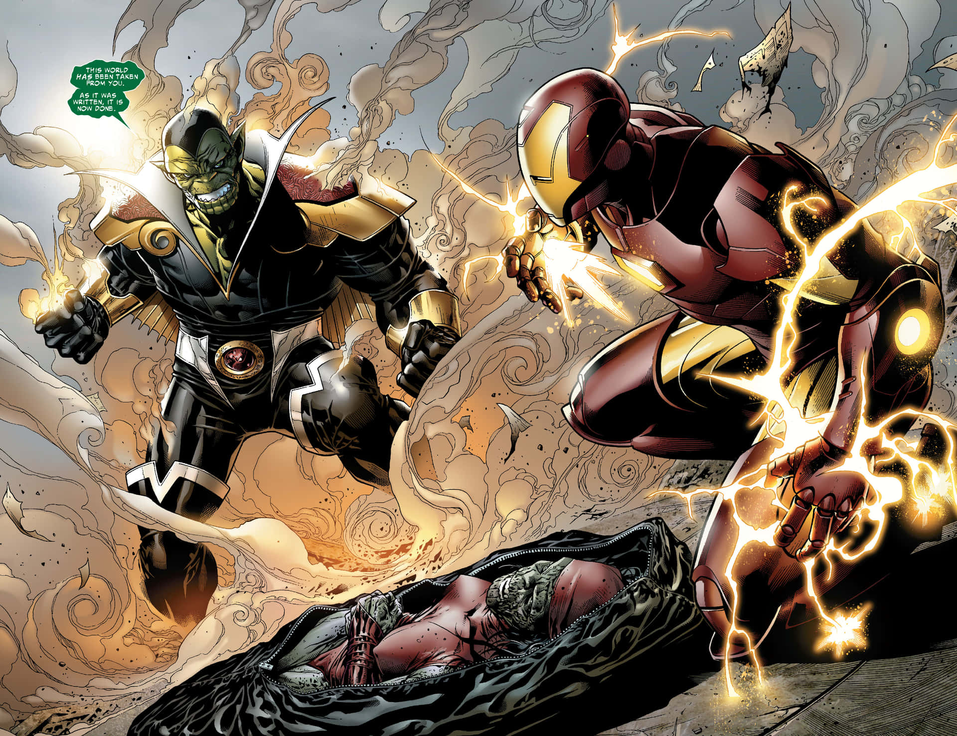The Skrulls, Shapeshifting Marvel Supervillains Wallpaper