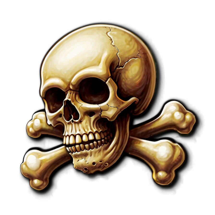 Skull And Crossbones A PNG