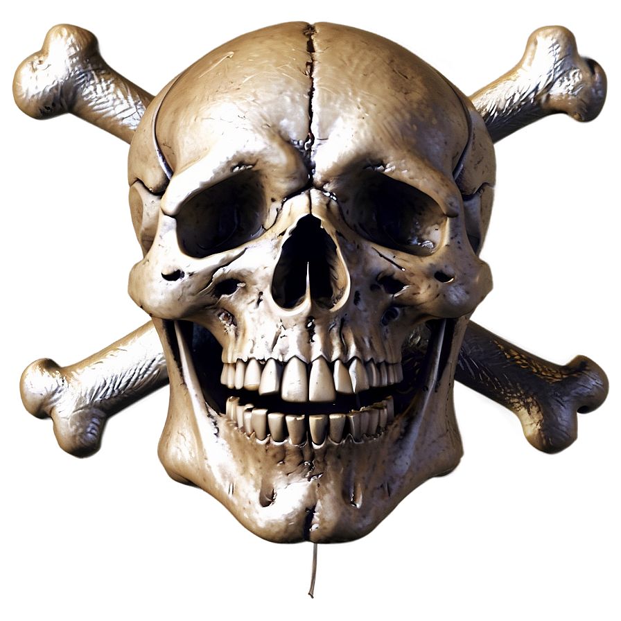 Skull And Crossbones B PNG