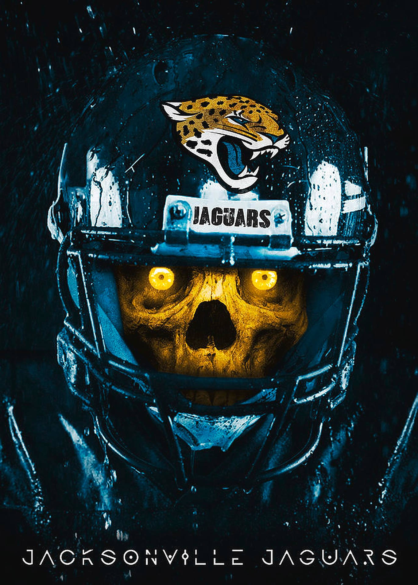 Skull Art Jacksonville Jaguars Wallpaper