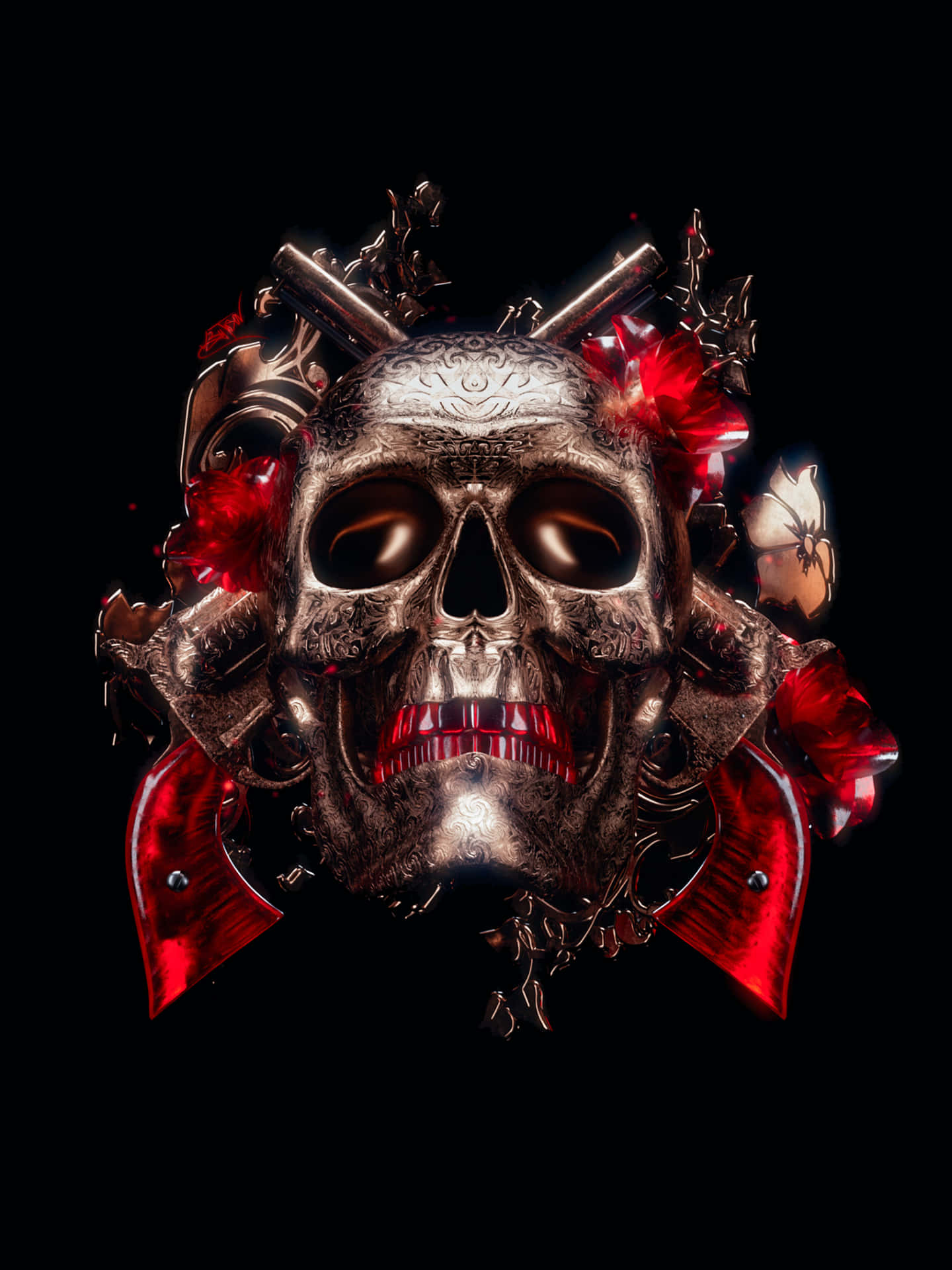 Skull Background