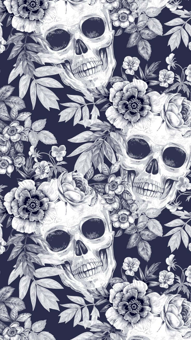 Skull Background