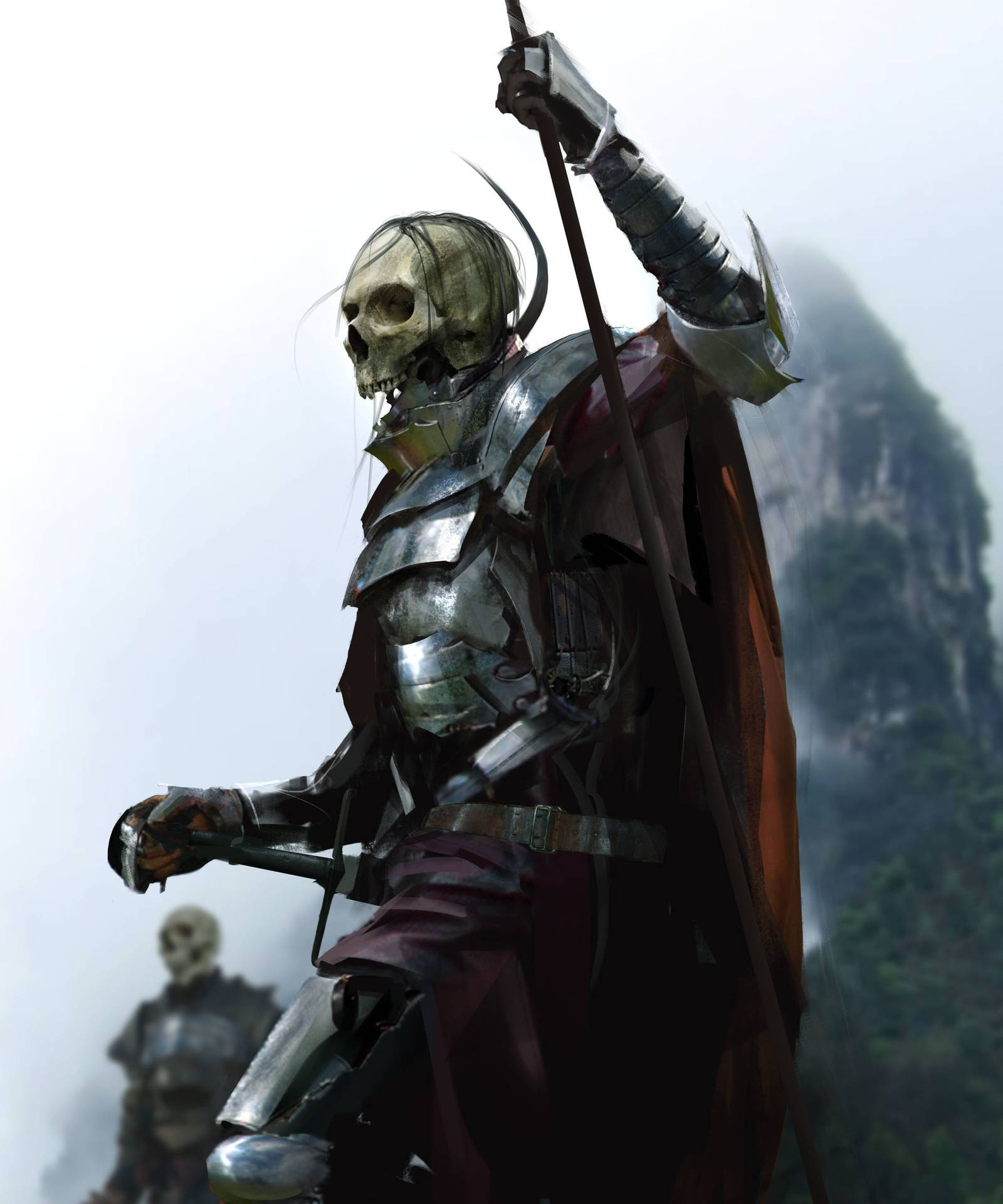 Skull Death Knight Wallpaper