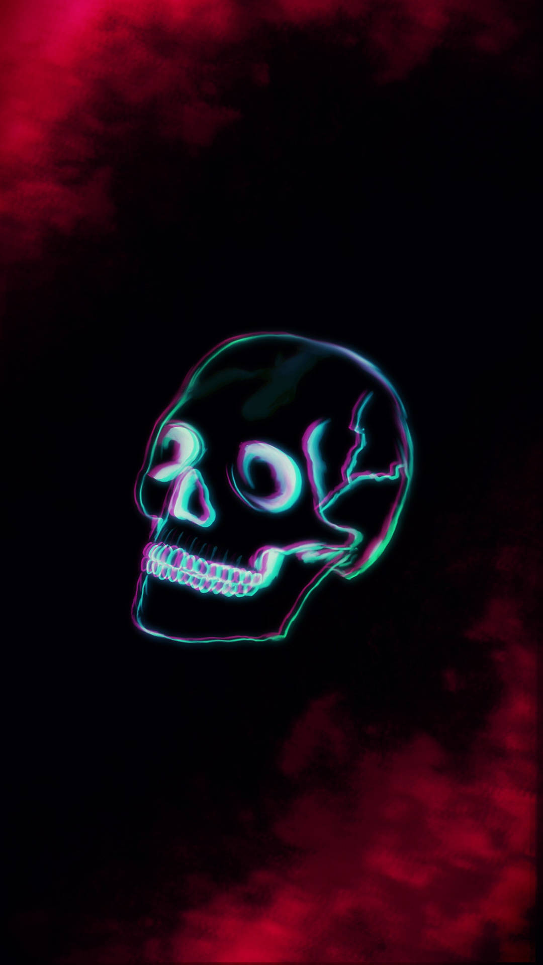 Aesthetic Rose Skull Wallpaper Download  MobCup