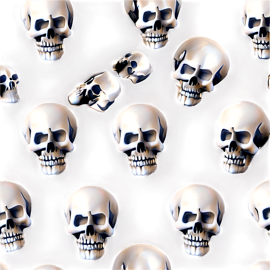Skull Pattern Png 05062024 PNG