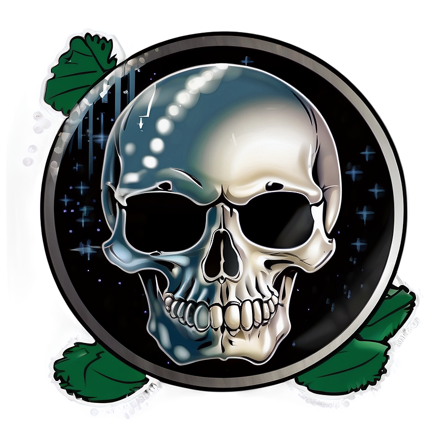 Download Skull Tattoo Graphic Png Fun68 | Wallpapers.com