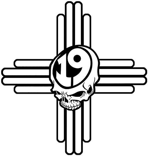 Skull Zia Symbol Graphic PNG
