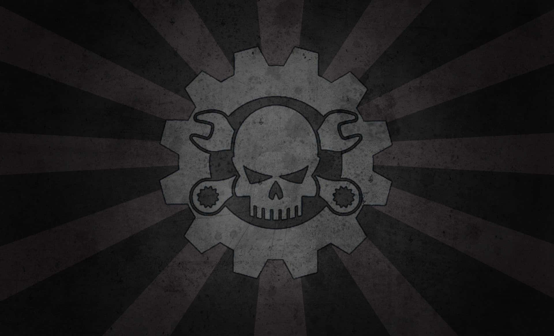 Skulland Gears Pirate Flag Wallpaper