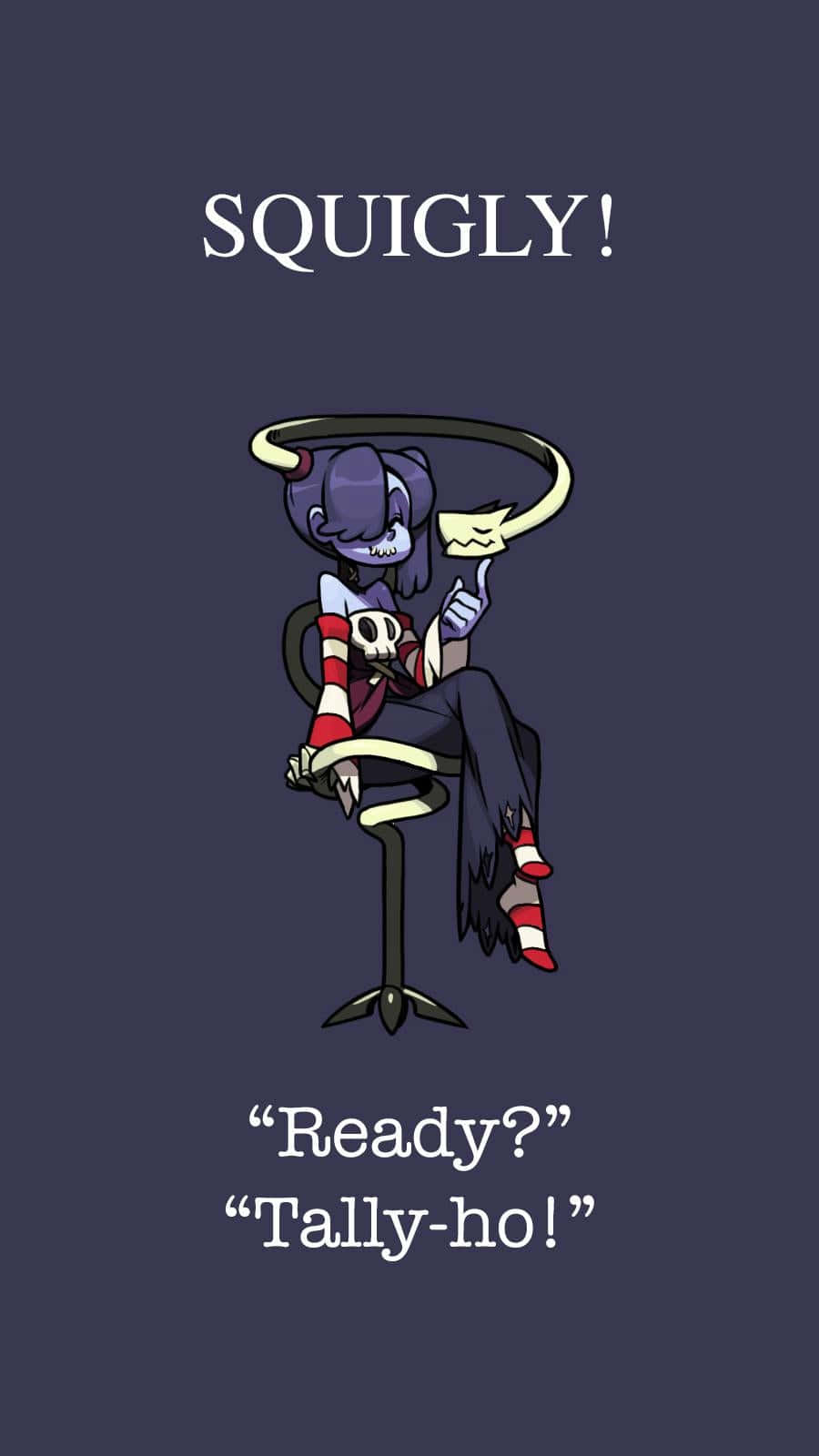 Squigly From Skullgirls Wallpaper