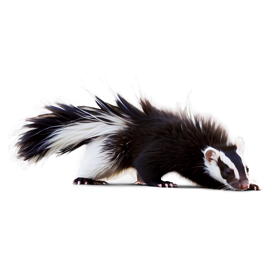 Skunk Tail Png 06242024 PNG