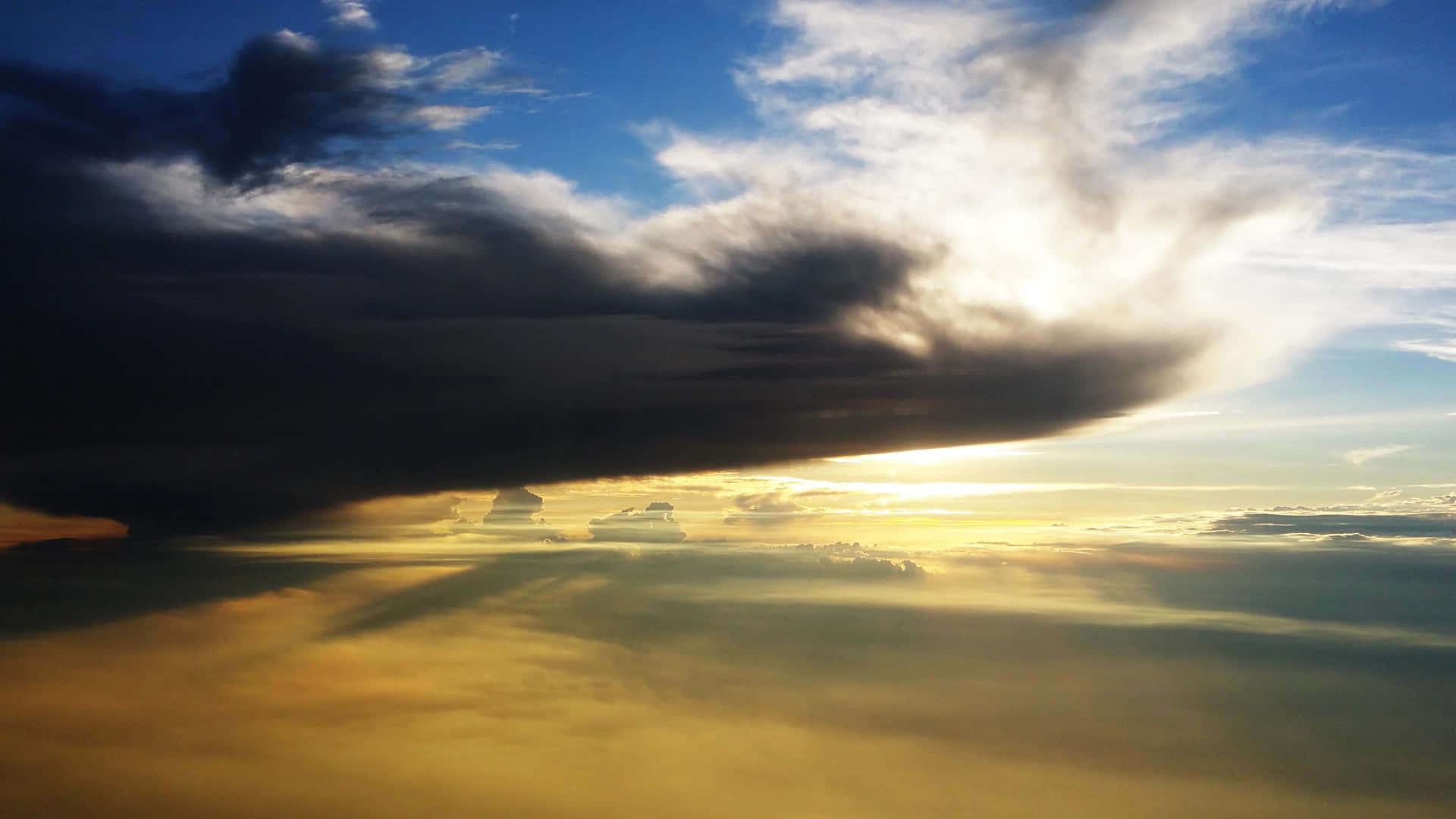 Immagineestetica Del Cielo Con Nuvole