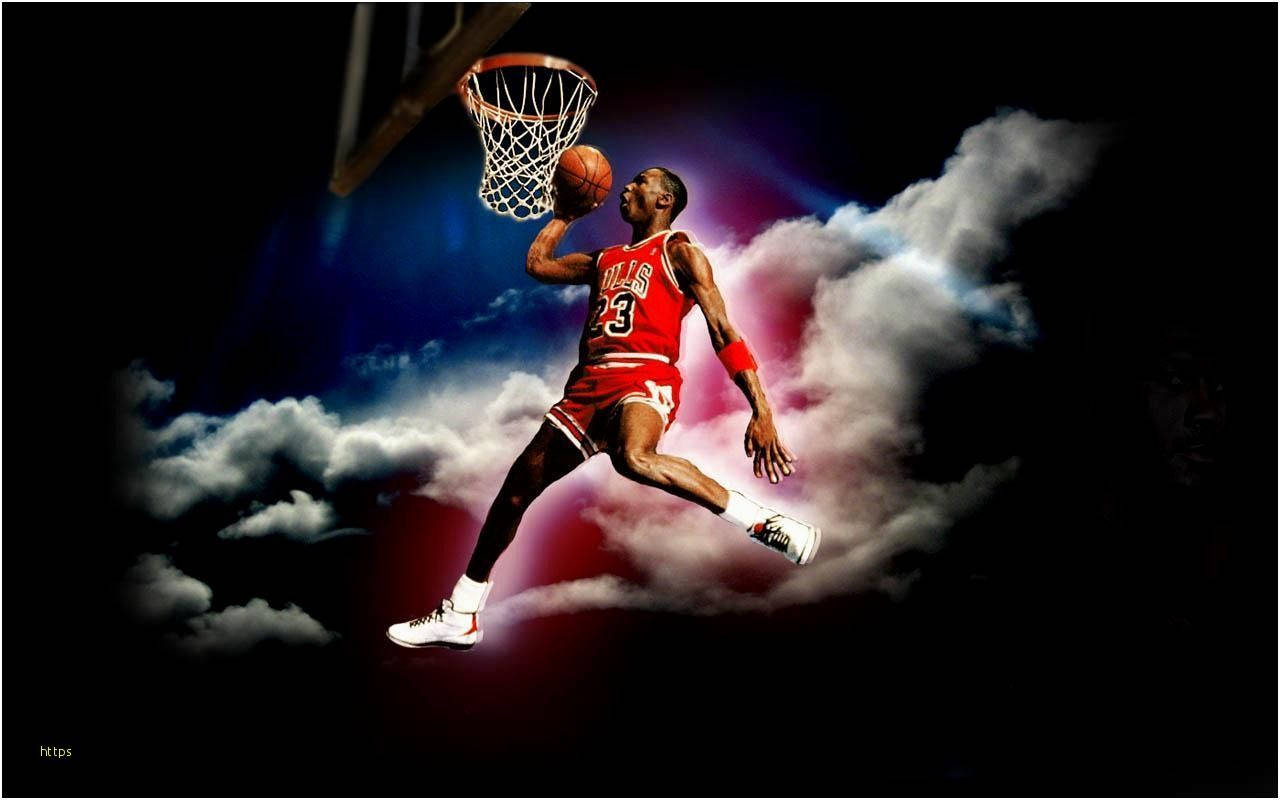 Sky-high Dunk Michael Jordan Picture