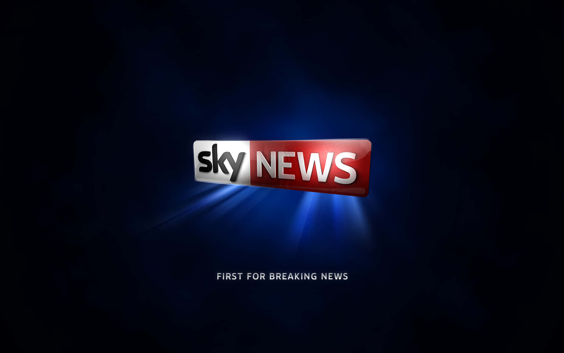 Sky News Glowing Blue Wallpaper