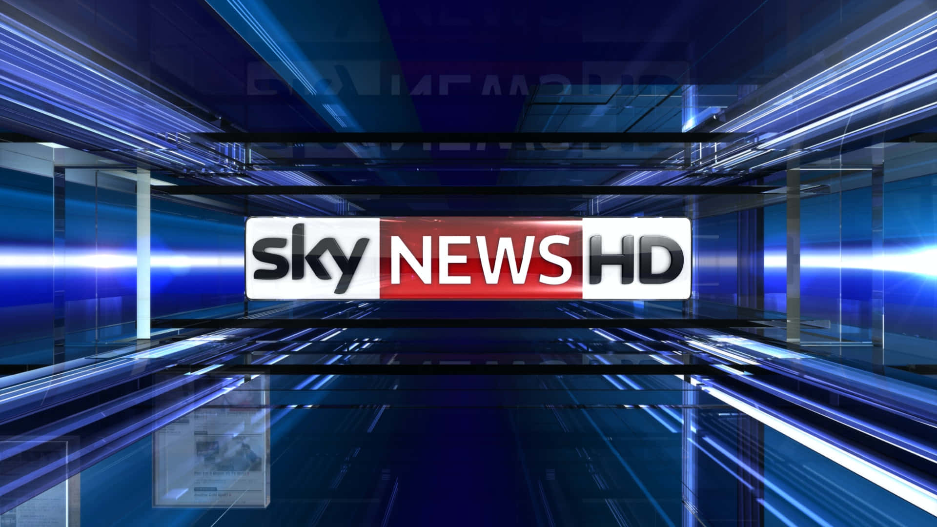 Sky News Hd Blue Light Wallpaper