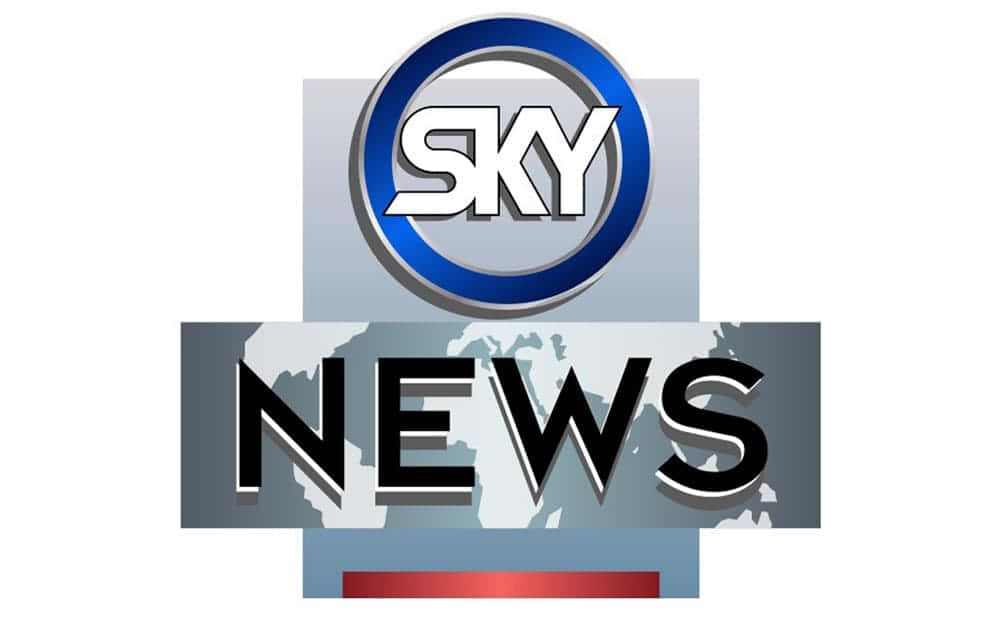 Sky News Logo White Wallpaper