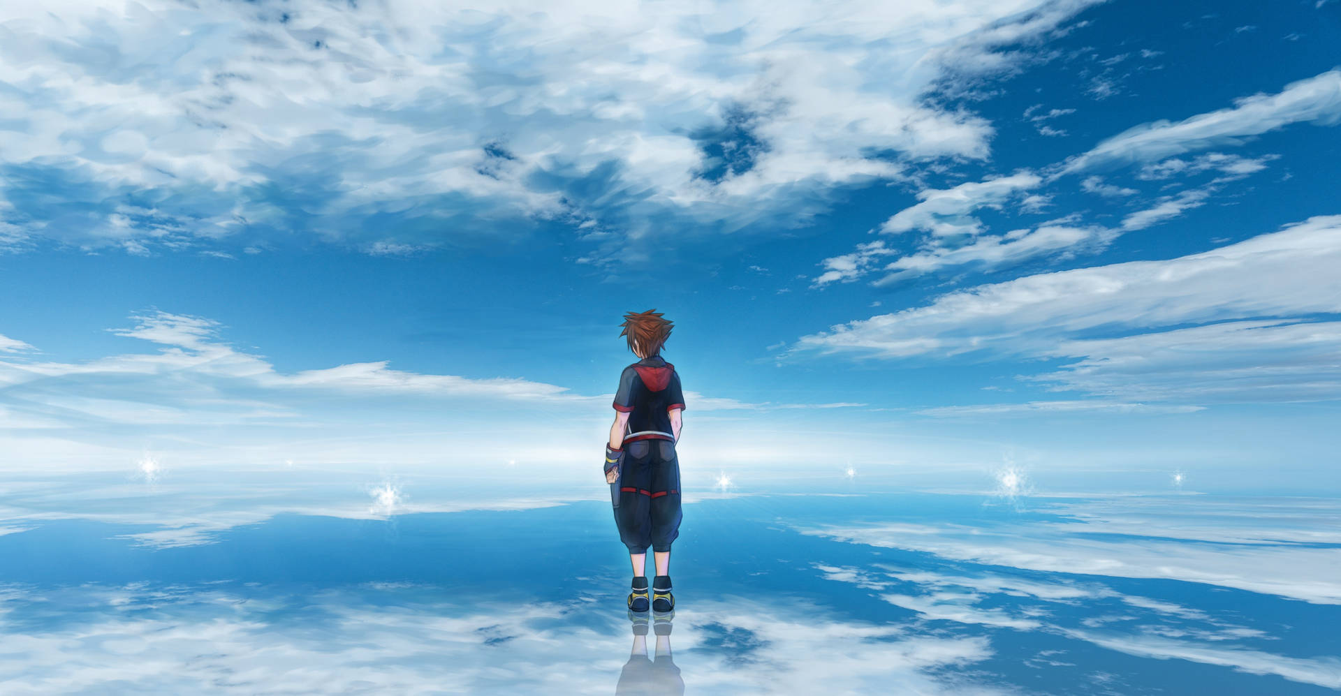 Sky Reflection Sora Kingdom Hearts 3