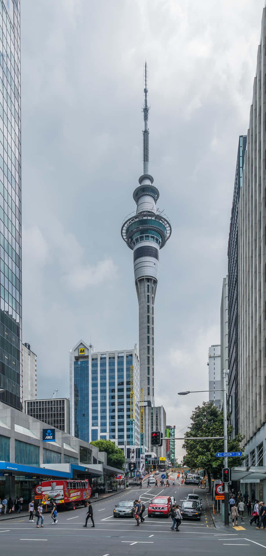 Sky Tower Auckland Urban View.jpg Wallpaper