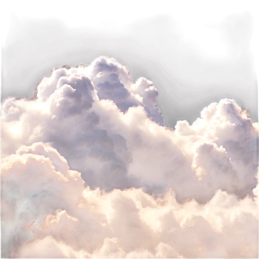 Sky With Cotton Clouds Png 05032024 PNG