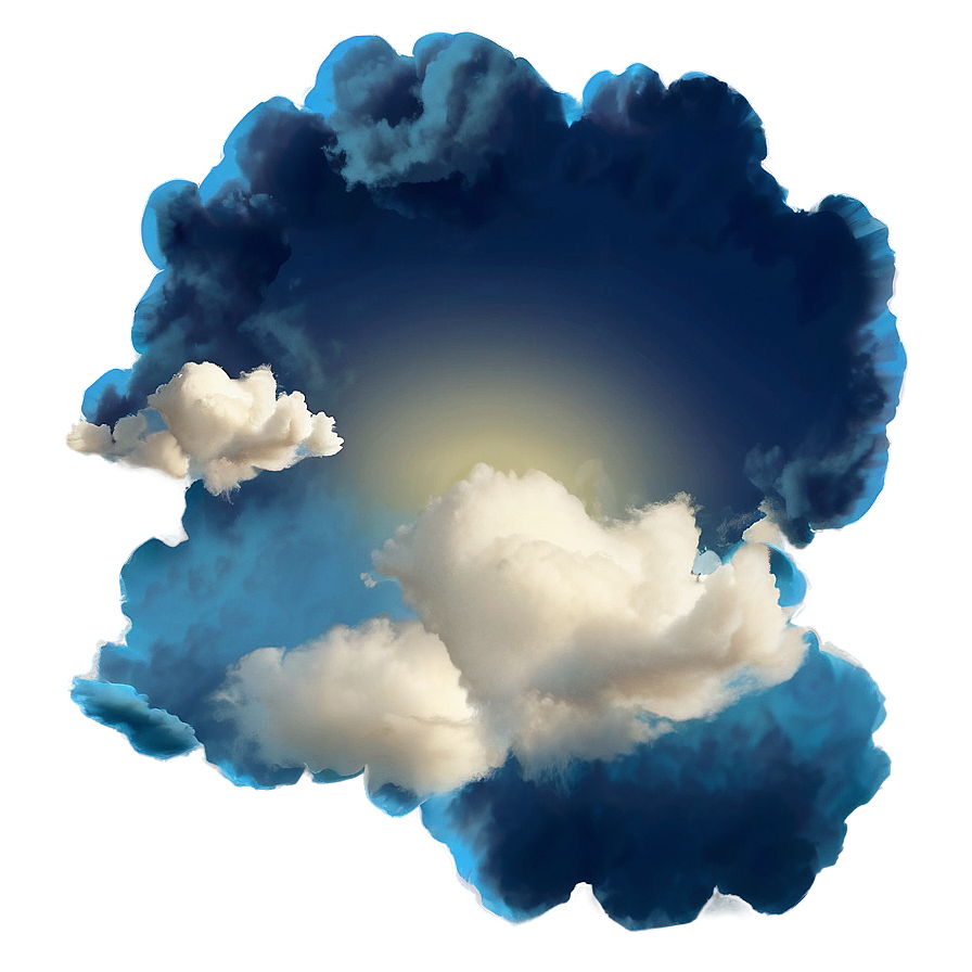 Sky With Cotton Clouds Png 37 PNG