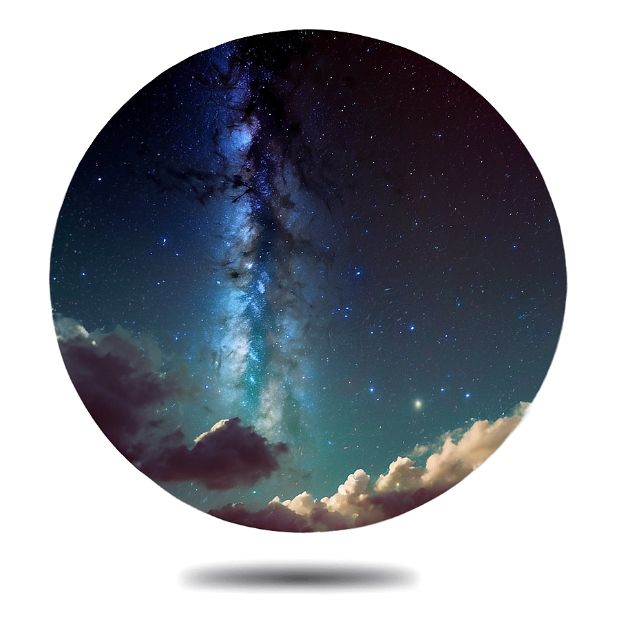 Download Sky With Galaxy View Png 05032024 | Wallpapers.com