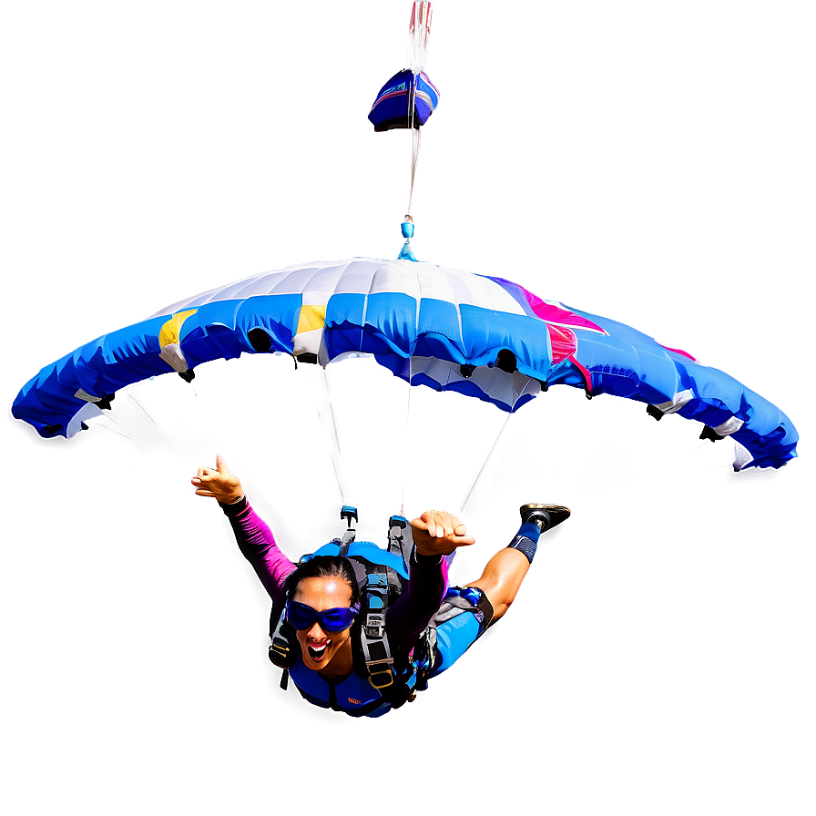 Skydiving Bucket List Png 06252024 PNG