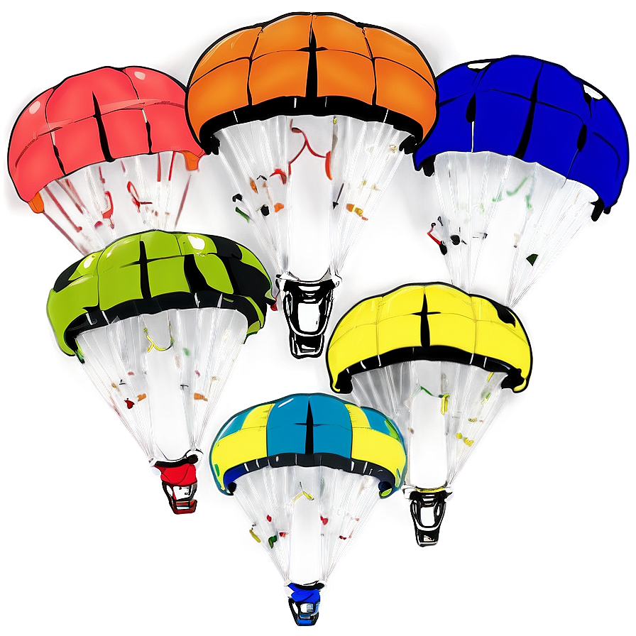 Skydiving Parachute Pack Png Lvg63 PNG