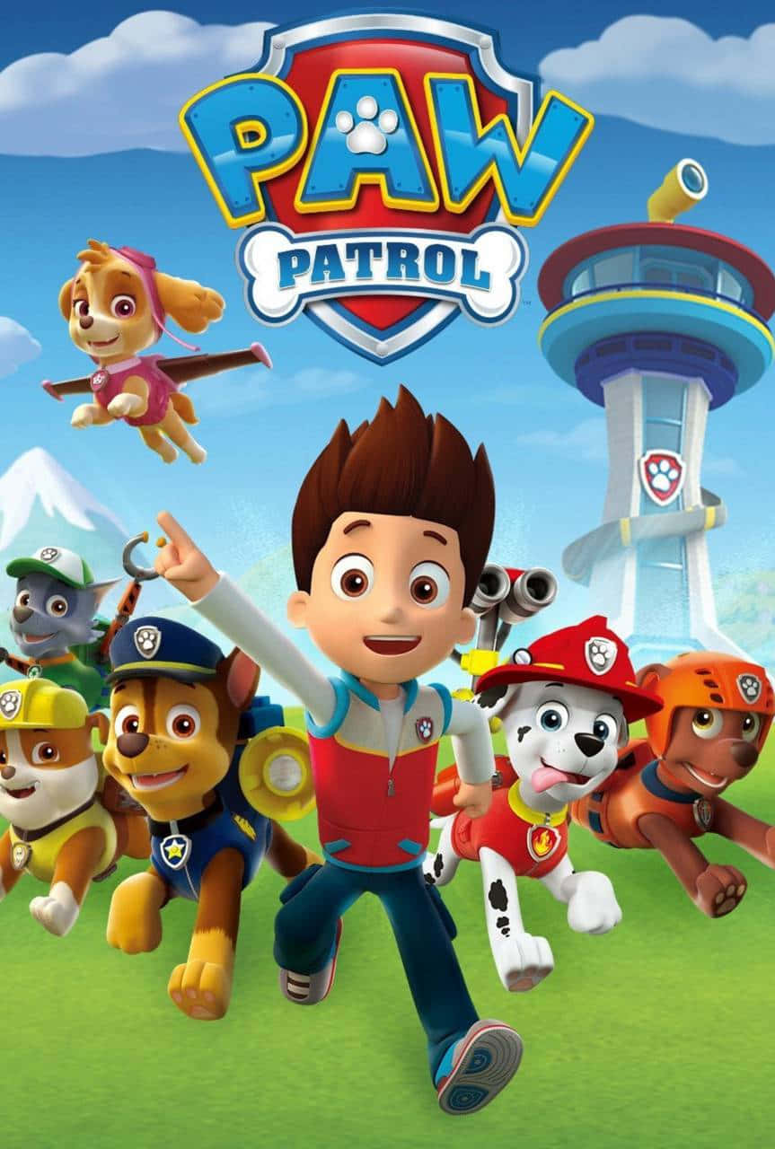 Skye Paw Patrol Official Potrtait Cover Wallpaper