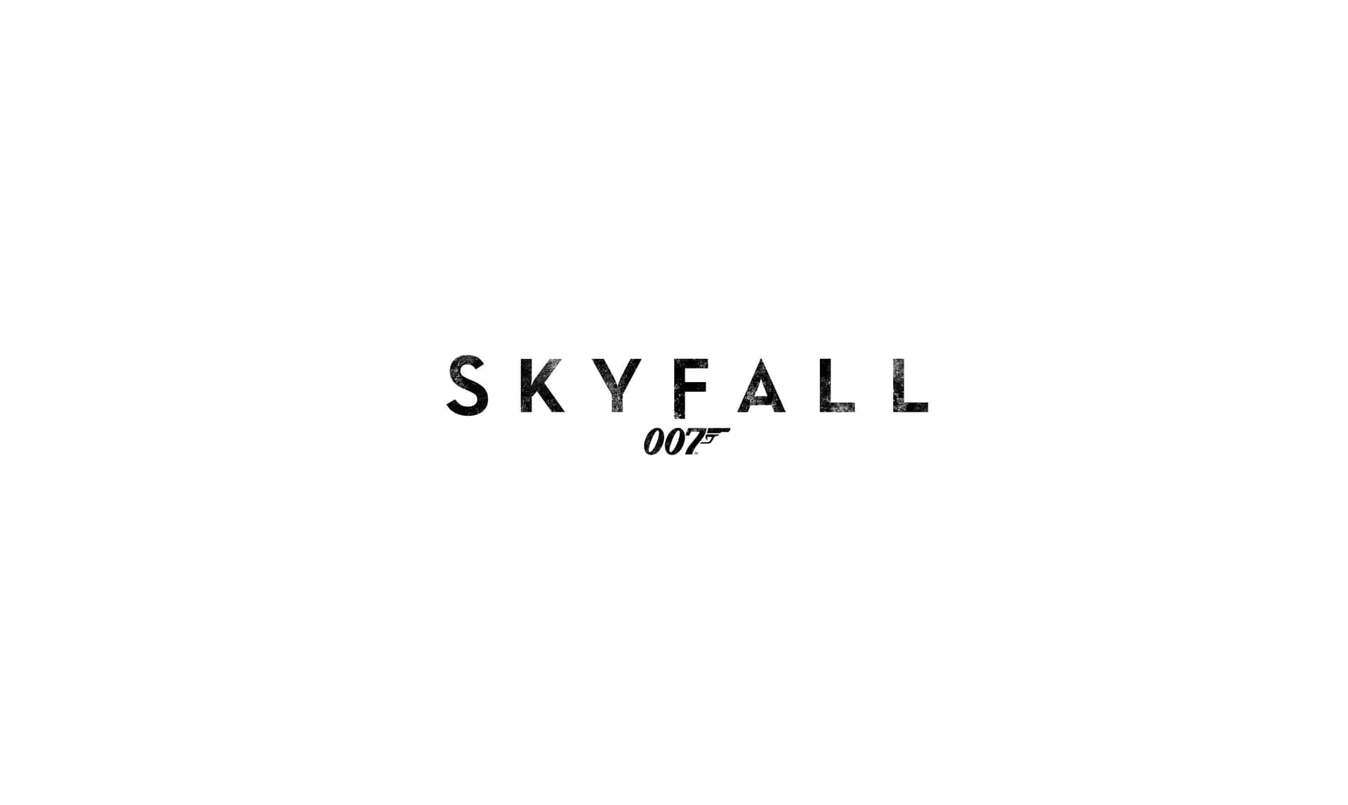 Skyfall007 Movie Title Wallpaper