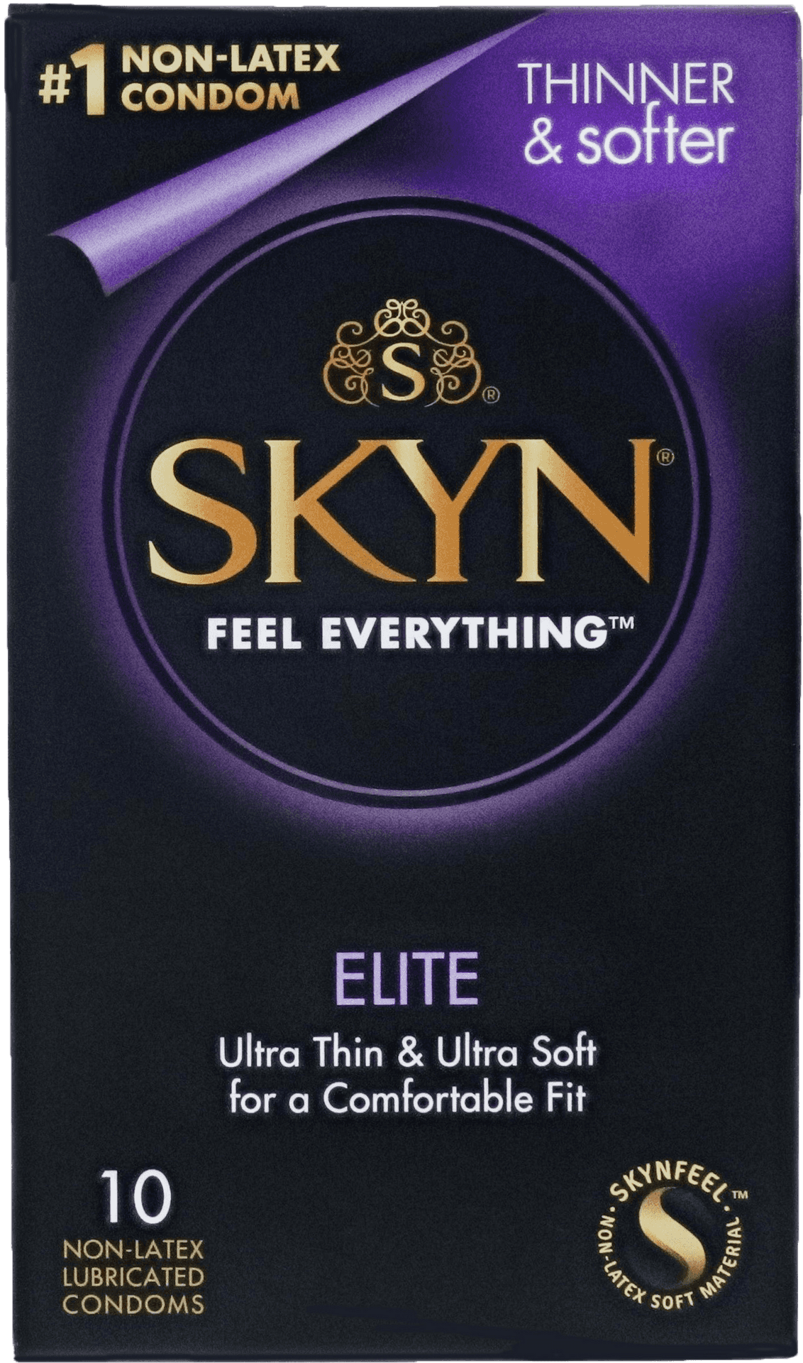 Skyn Elite Condom Package PNG