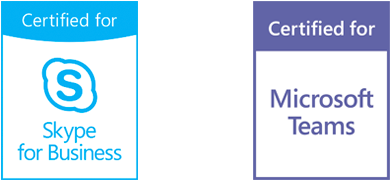 Skypefor Businessand Microsoft Teams Certification Badges PNG