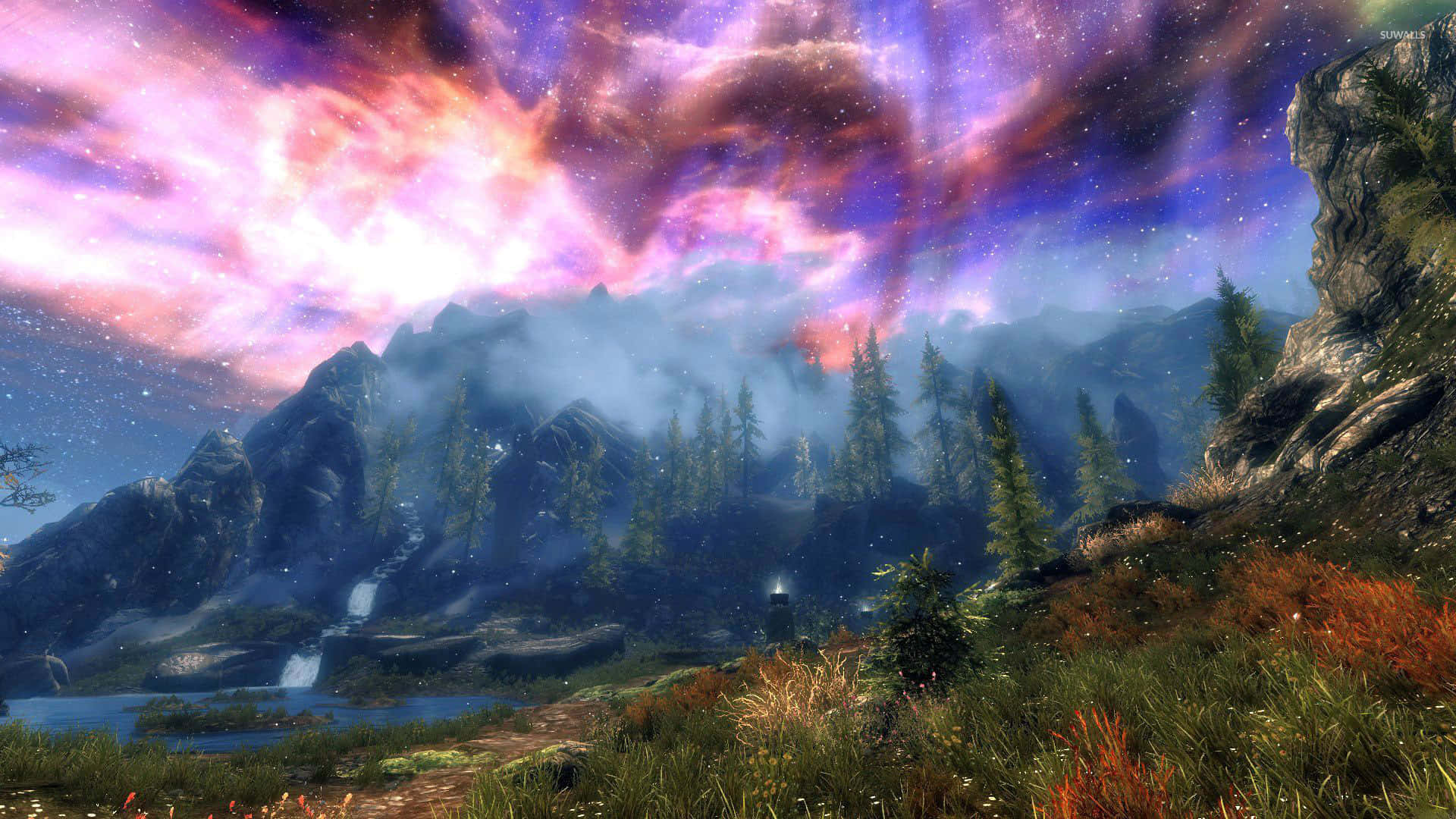 An Adventurer's Journey Through Skyrim's Enchanting Landscape