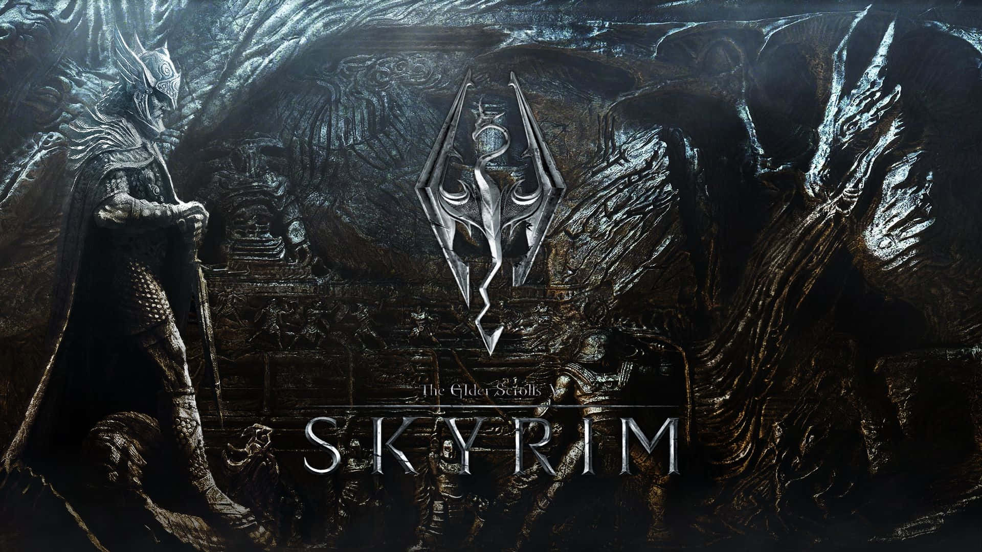 Epic Skyrim Landscape: The Dragonborn's Adventure Awaits