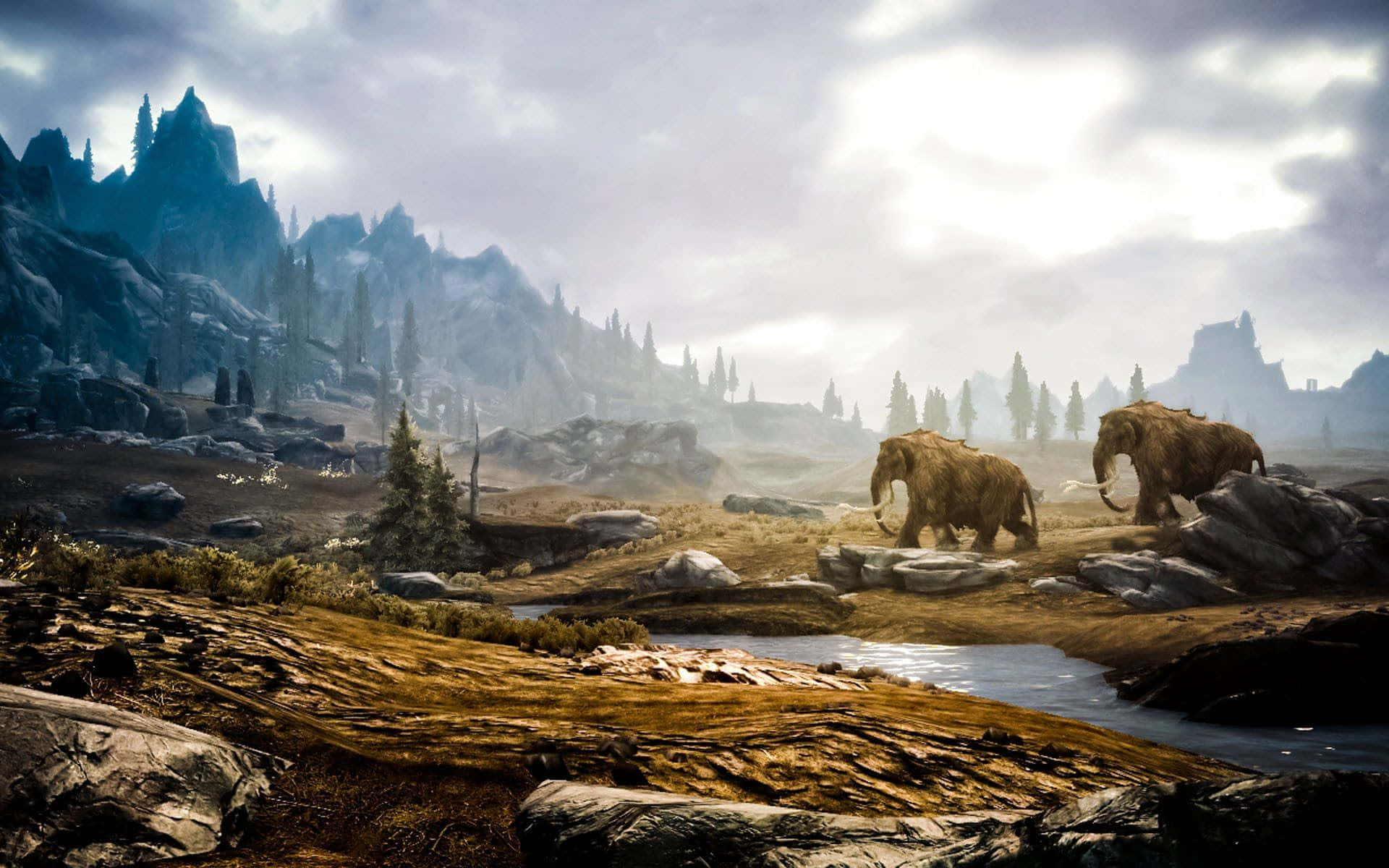 An epic journey awaits in Skyrim