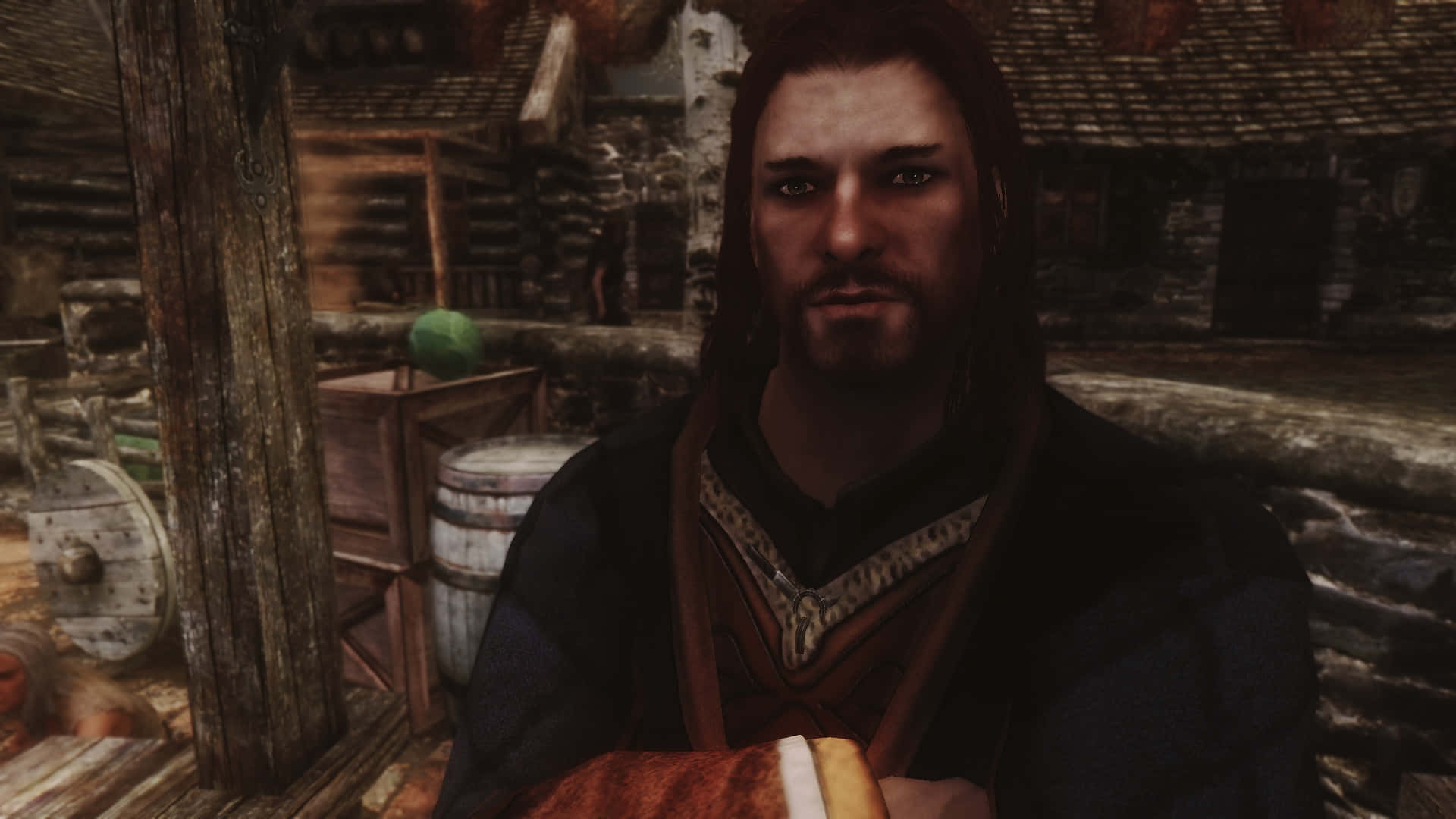 Brynjolf - Master Thief and Nightingale in the World of Skyrim Wallpaper