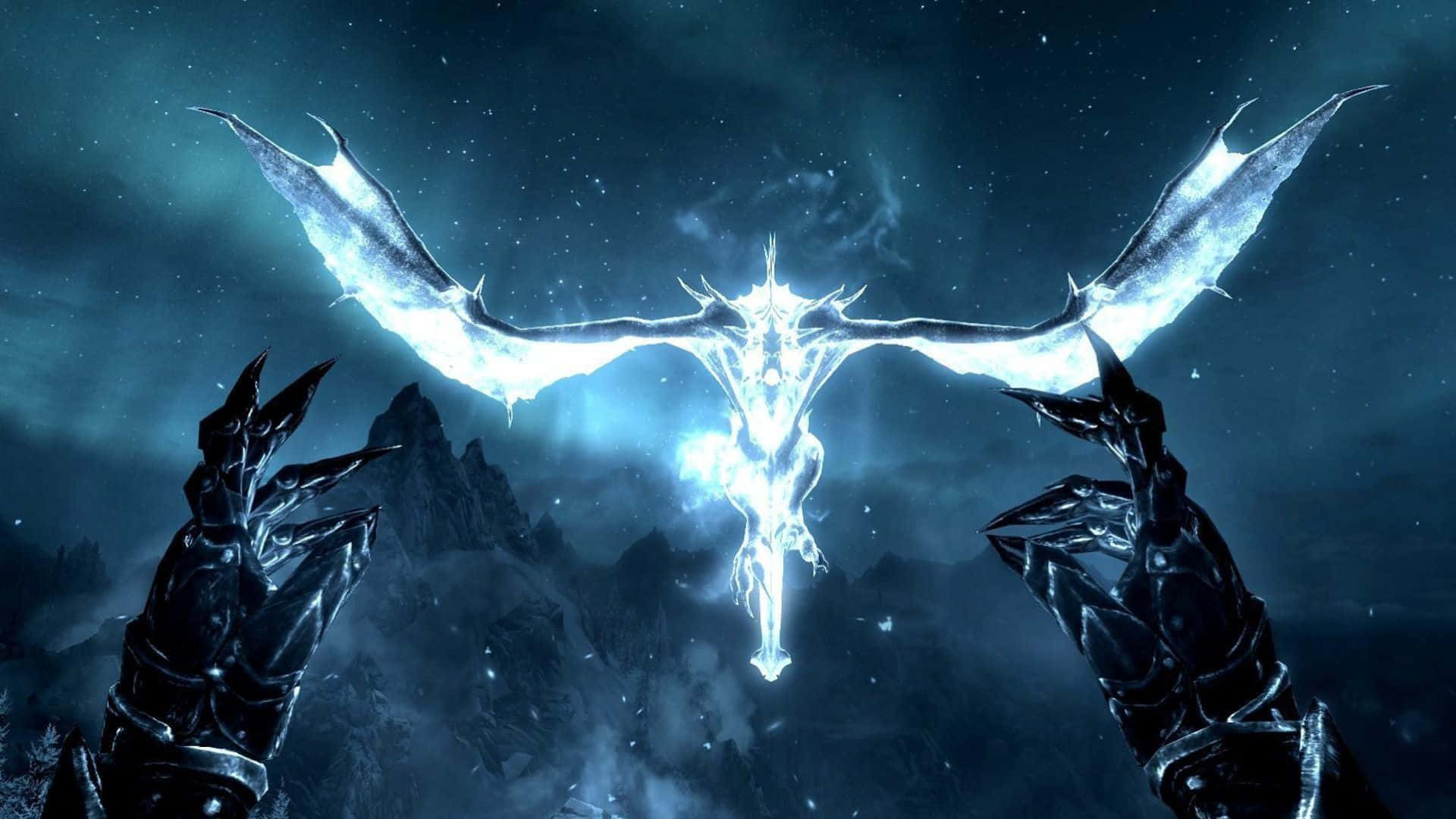 "Explore the Land of Skyrim From Your Desktop" Wallpaper