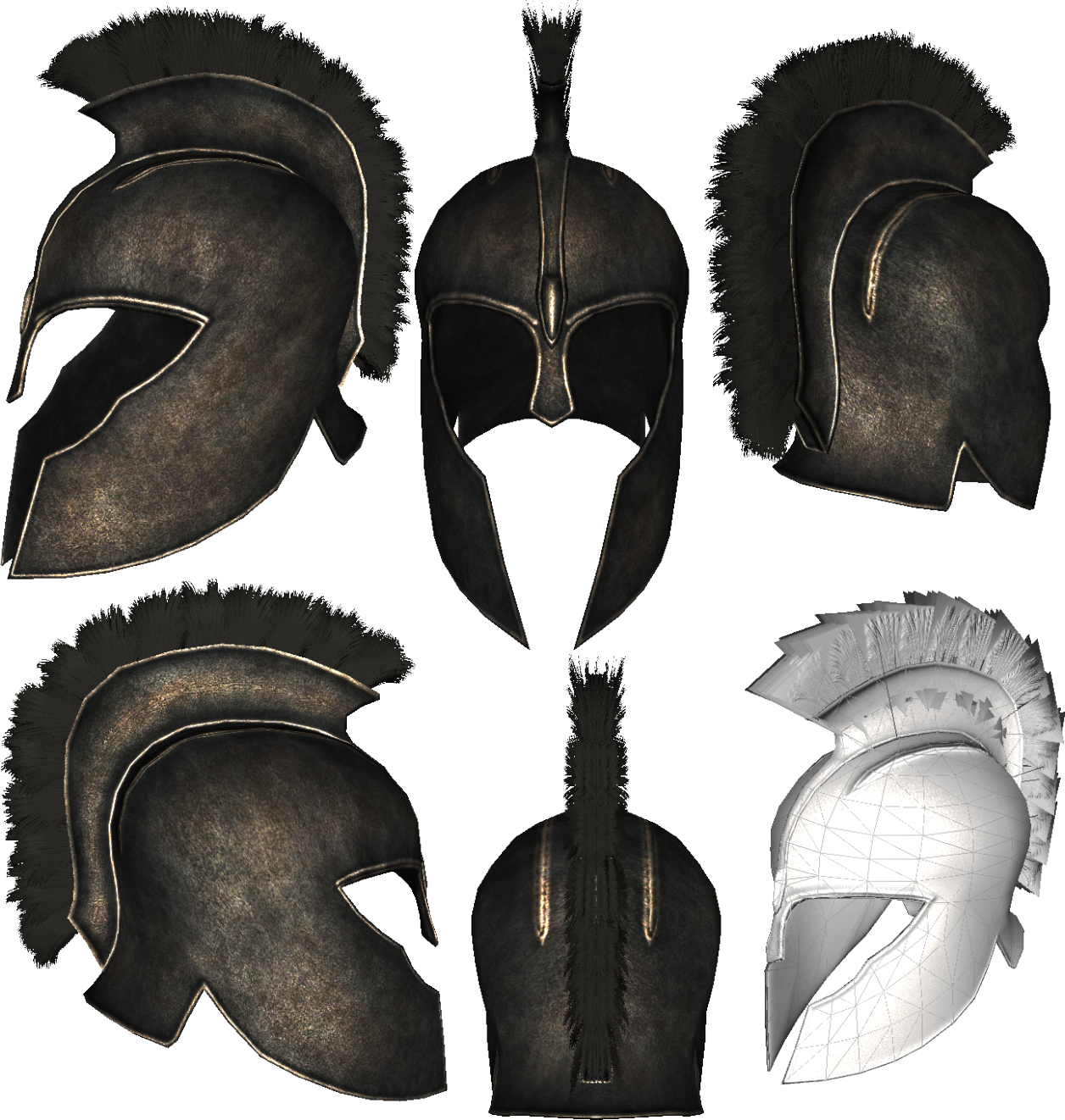 Skyrim Helmet Designs PNG