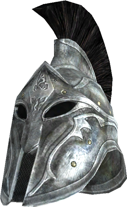 Skyrim Helmet3 D Model PNG