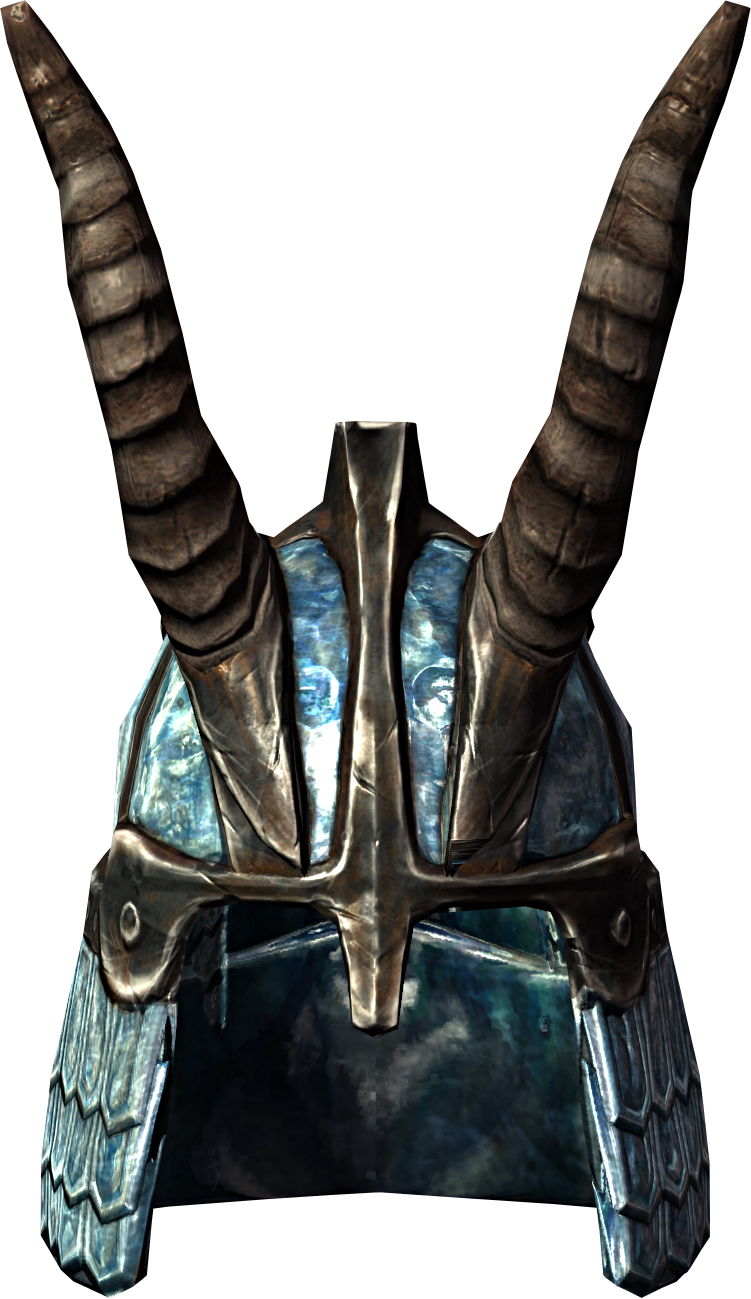 Skyrim Horned Helmet Graphic PNG