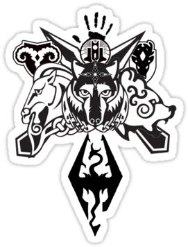 Skyrim Logo Artwork PNG