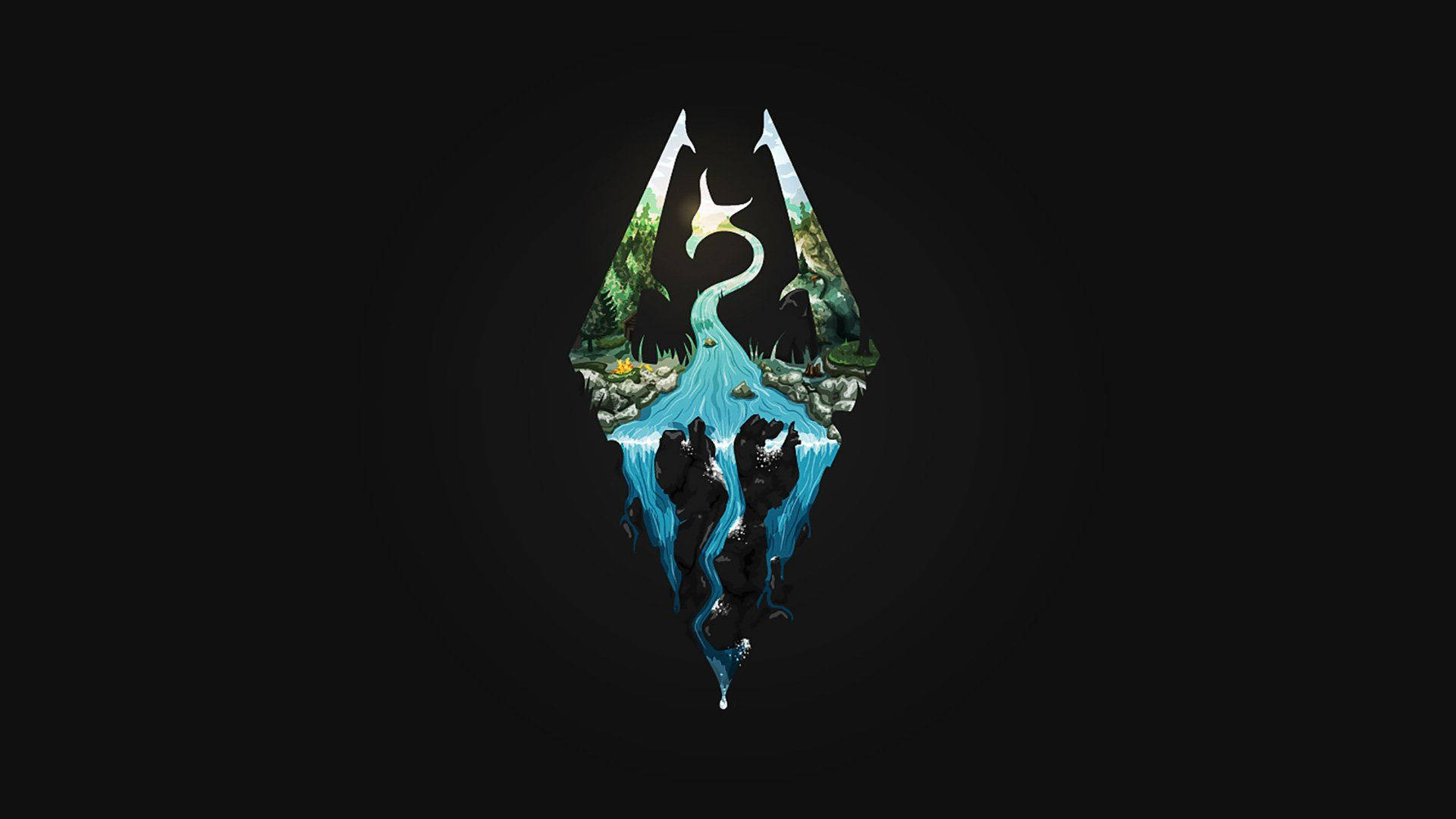 Skyrim Logo The Elder Scrolls
