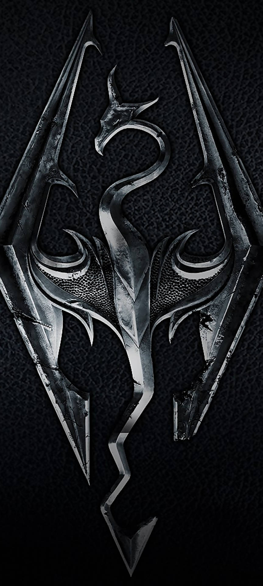 Logoet til spillet 'Elder Scrolls' Wallpaper
