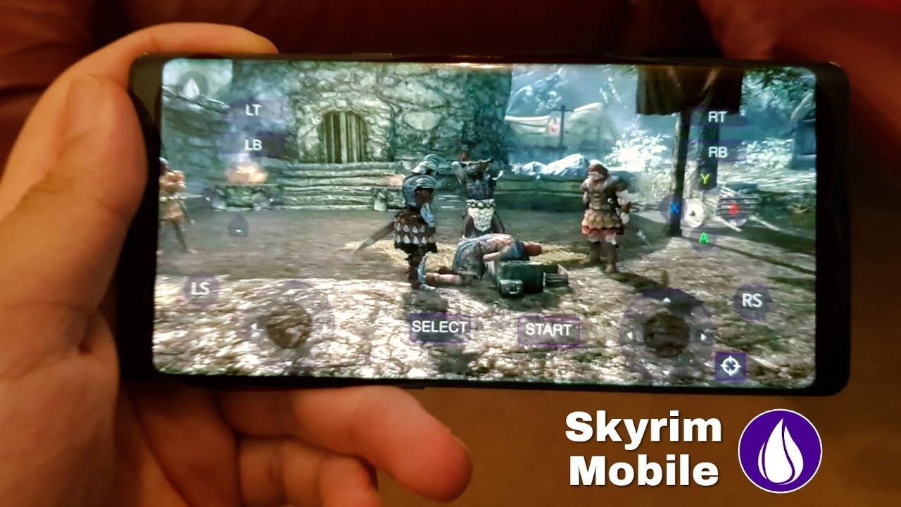 Skyrimmóvil - Miniatura De Captura De Pantalla Fondo de pantalla