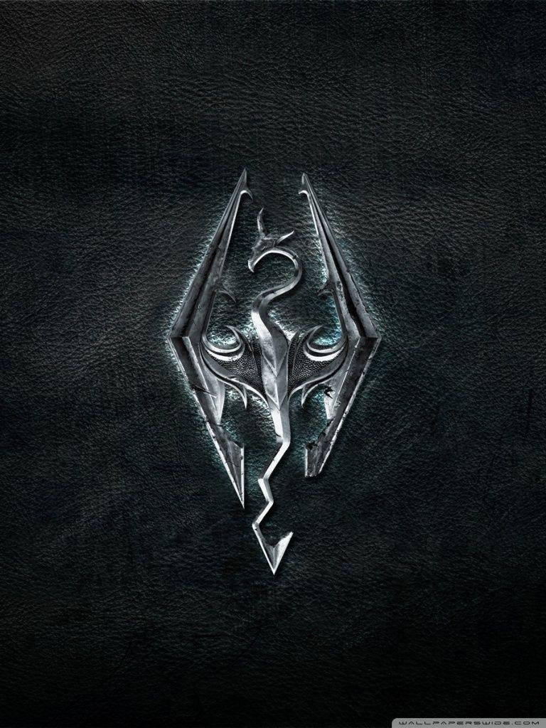 "Grab Your Copy of Skyrim and Play it On the Go with the All-New Skyrim Phone!" Wallpaper